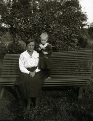 Ida Pålsson med dottern Greta